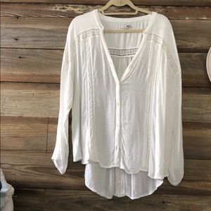 White button up shirt